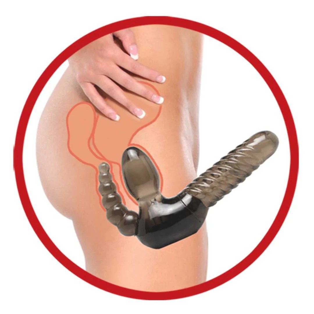 Strap-On „Strapless Strap-On with Anal Stimulator“