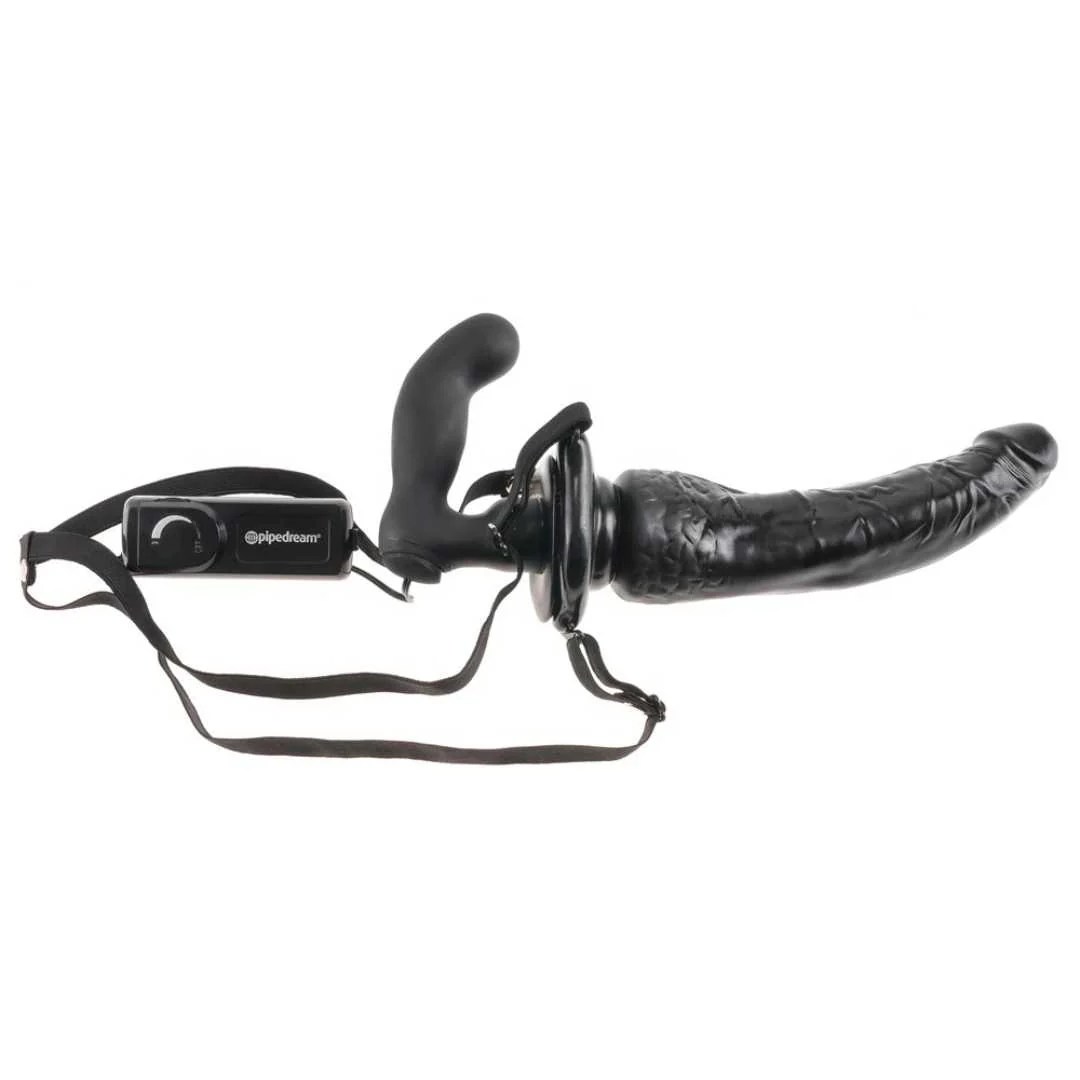 Umschnalldildo „Deluxe Vibrating Penetrix Strap-on“