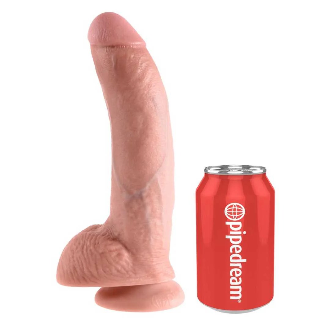 Naturdildo „Cock with Balls“
