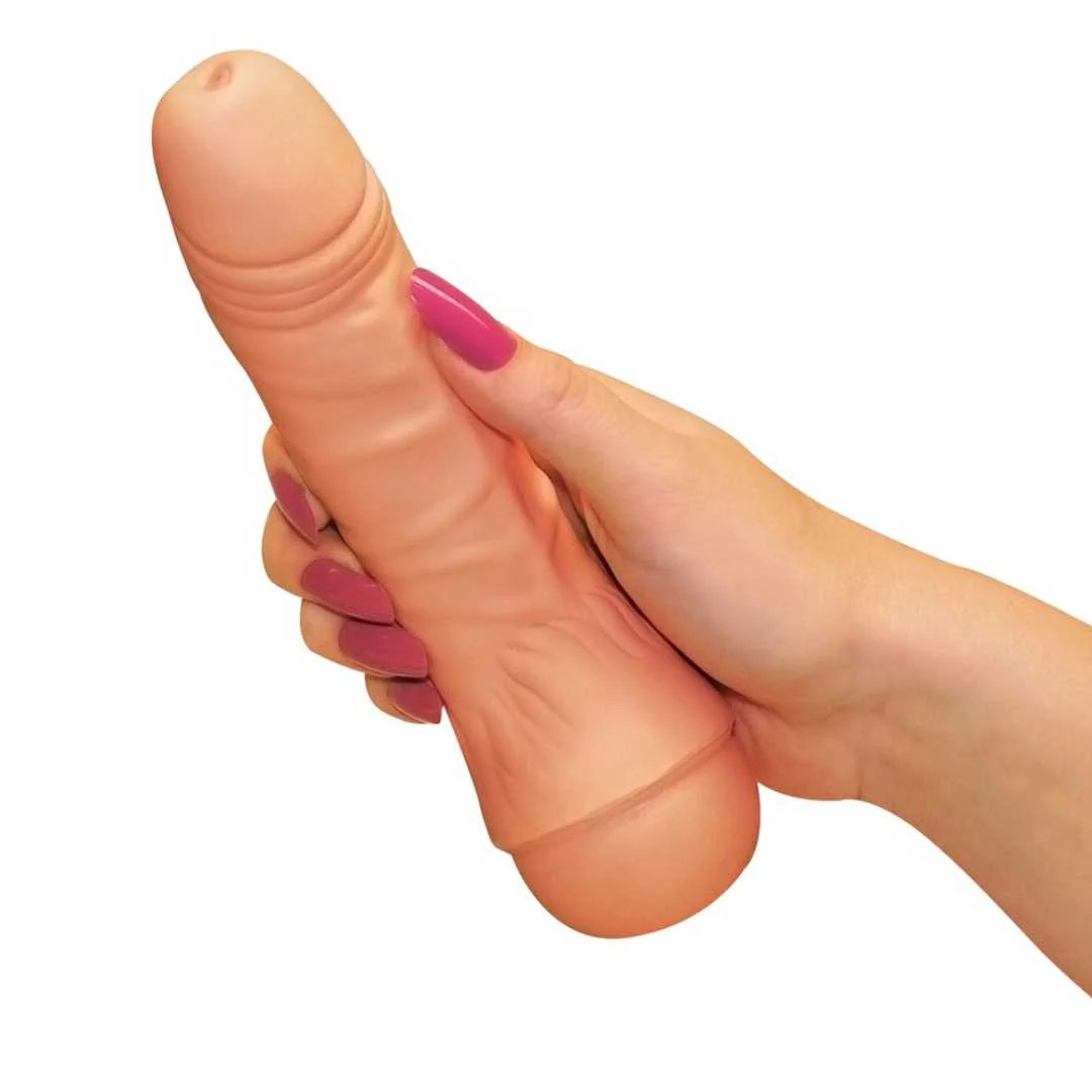 Naturdildo „Cum Shot“ mit Spritzfunktion