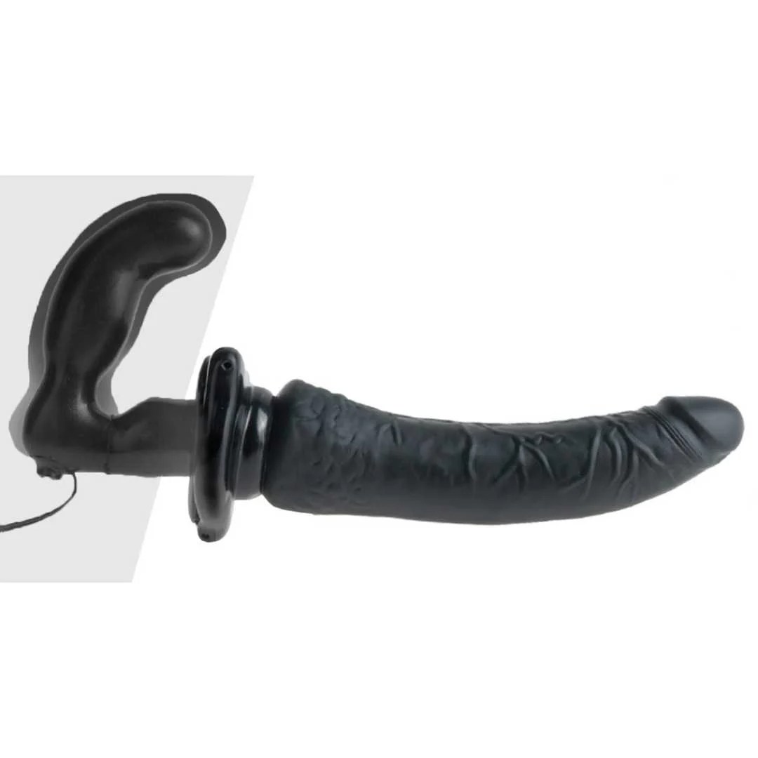 Umschnalldildo „Deluxe Vibrating Penetrix Strap-on“