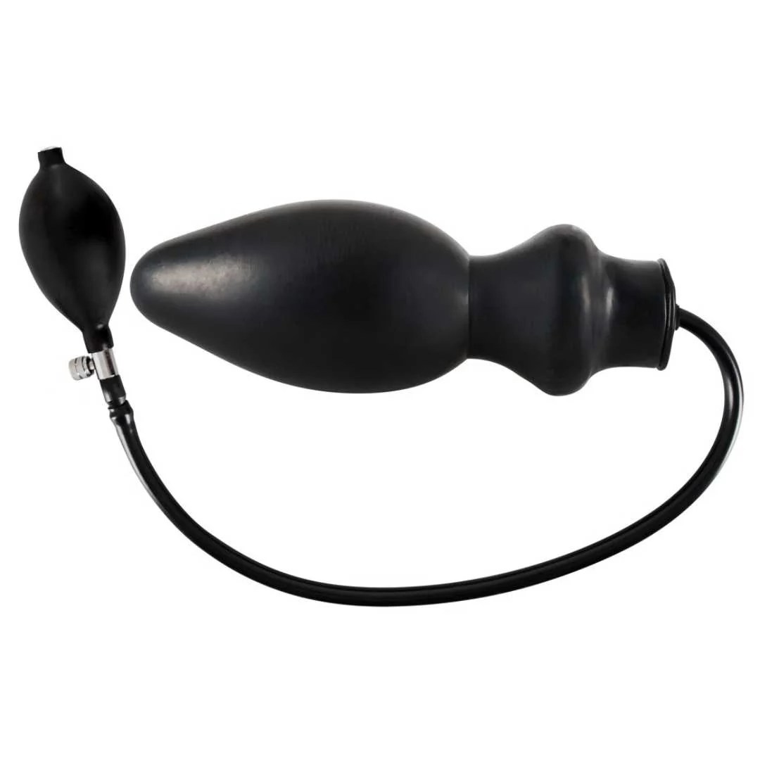 Latex-Analplug zum Aufpumpen