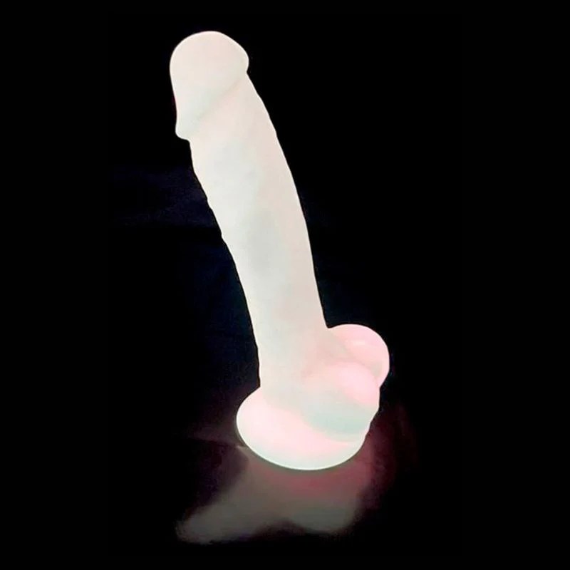 Dildo „7“ Model 1 Glow in the Dark“