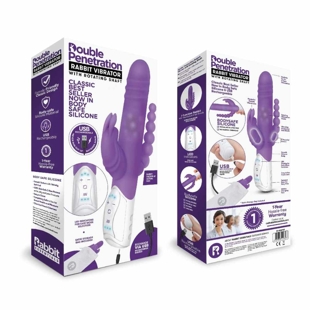 Rabbitvibrator „Double Penetration“