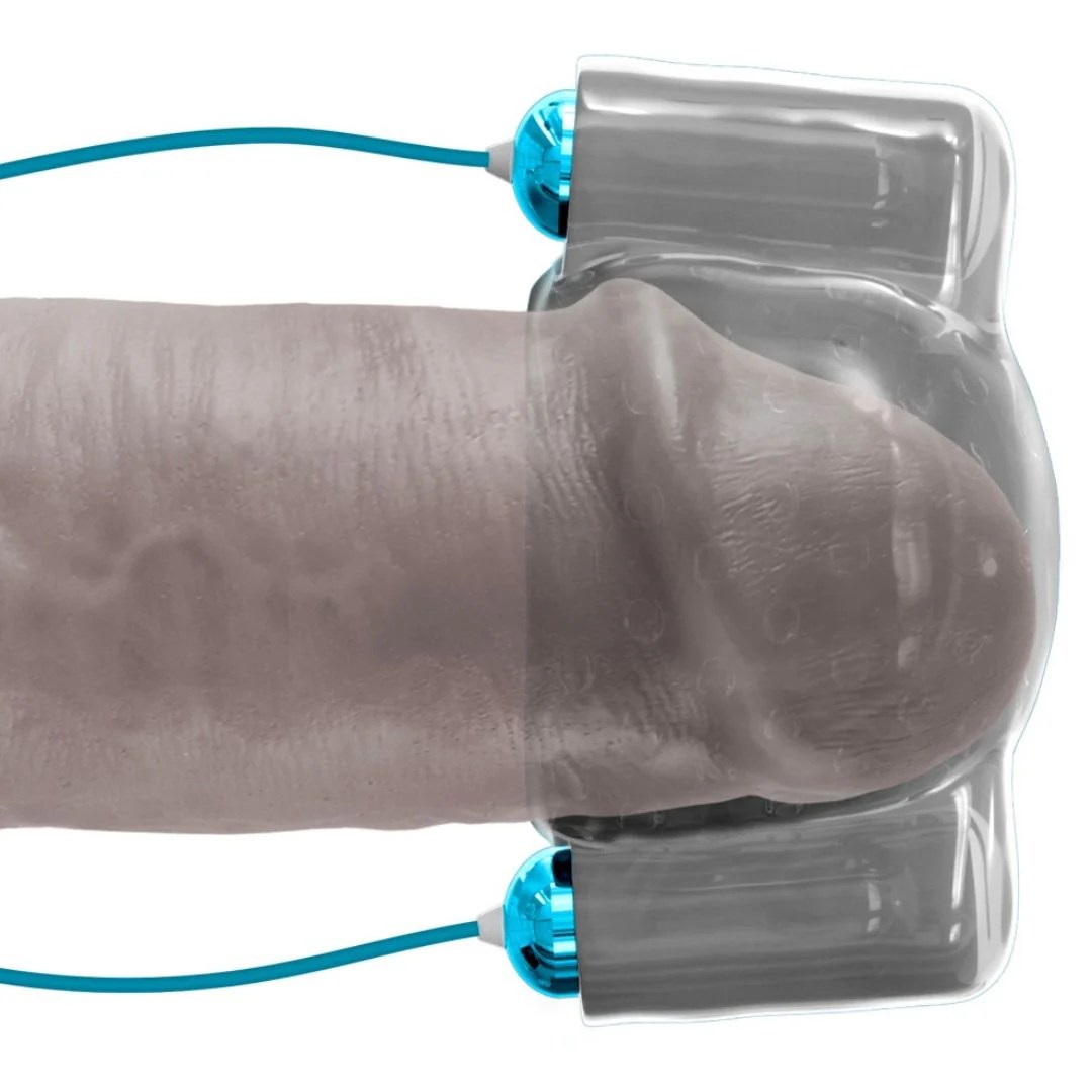 Eichel-Sleeve „Dual Vibrating Head Teaser“