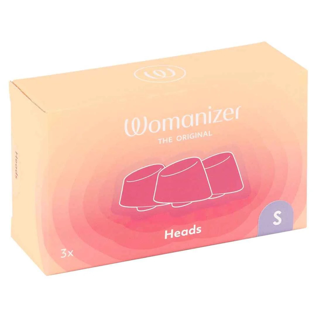Ersatzkappen in lila "Womanizer DUO 2", 3er