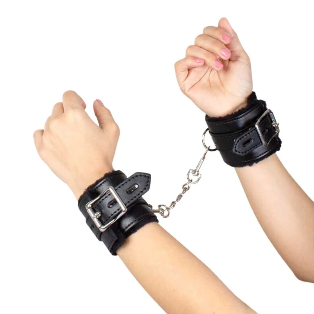 Handschellen mit 2 Sicherheitsschlössern