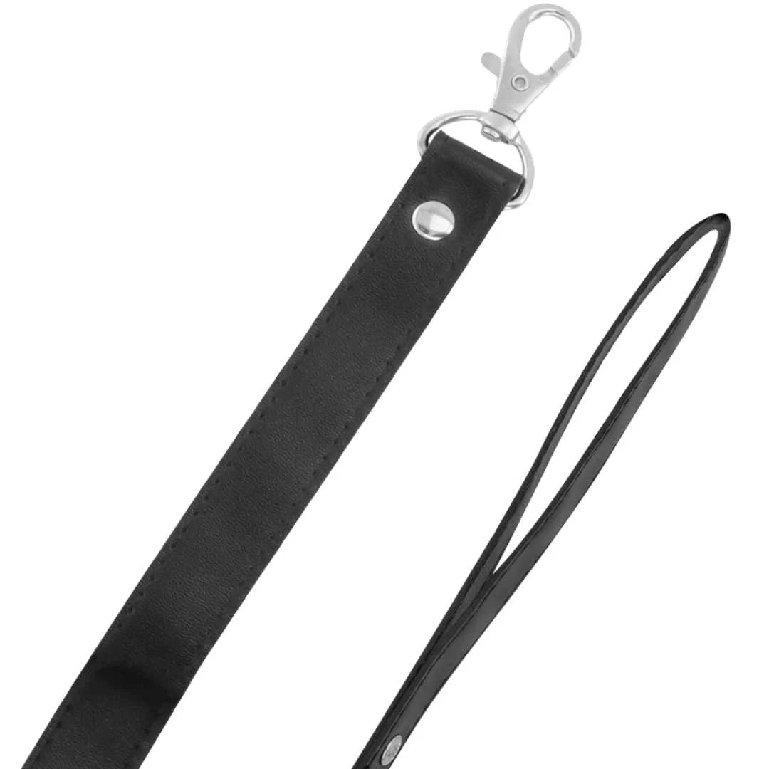 Breites Halsband mit Leine 