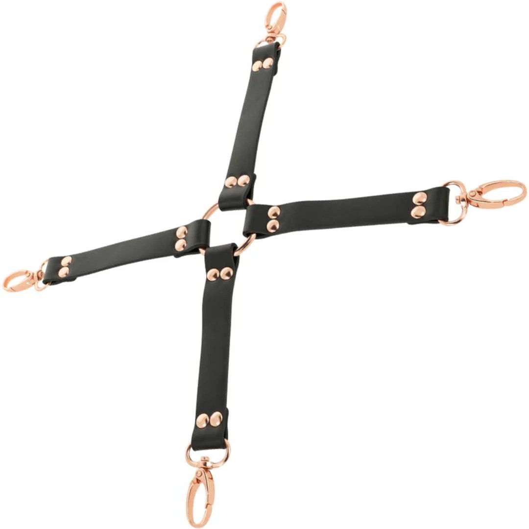 Fesselkreuz mit Gold-Details
