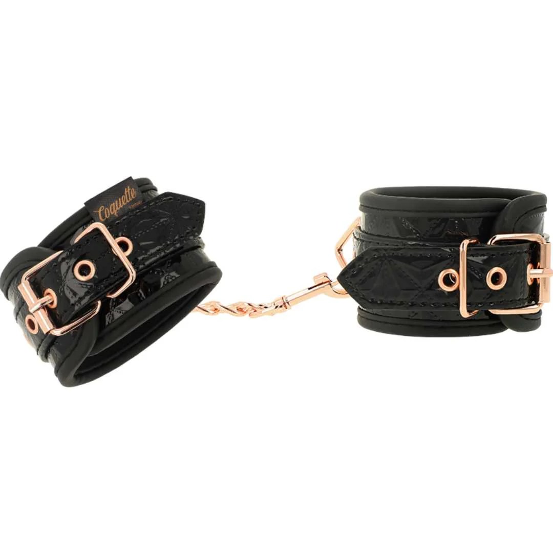 Premium Handschellen mit Gold-Details