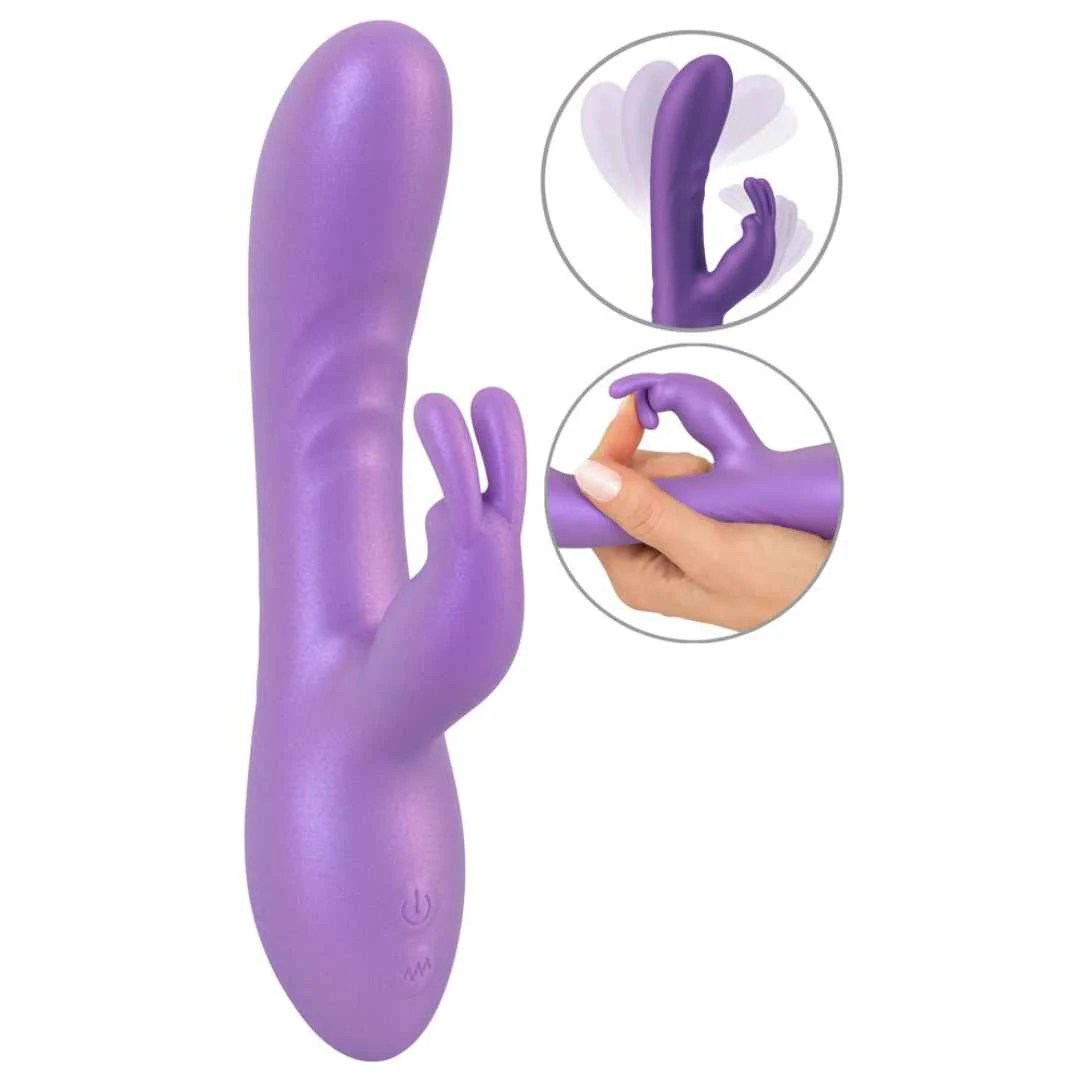 Rabbitvibrator im Glossy-Look