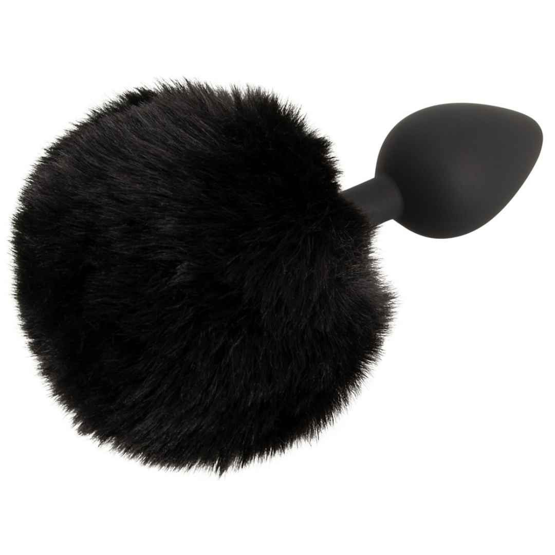 Fluffy Tail Analplug Mit Bunny-Puschel