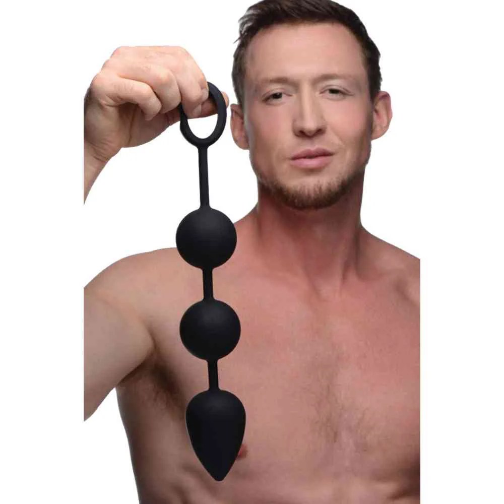 XXL Analkette mit Gewicht