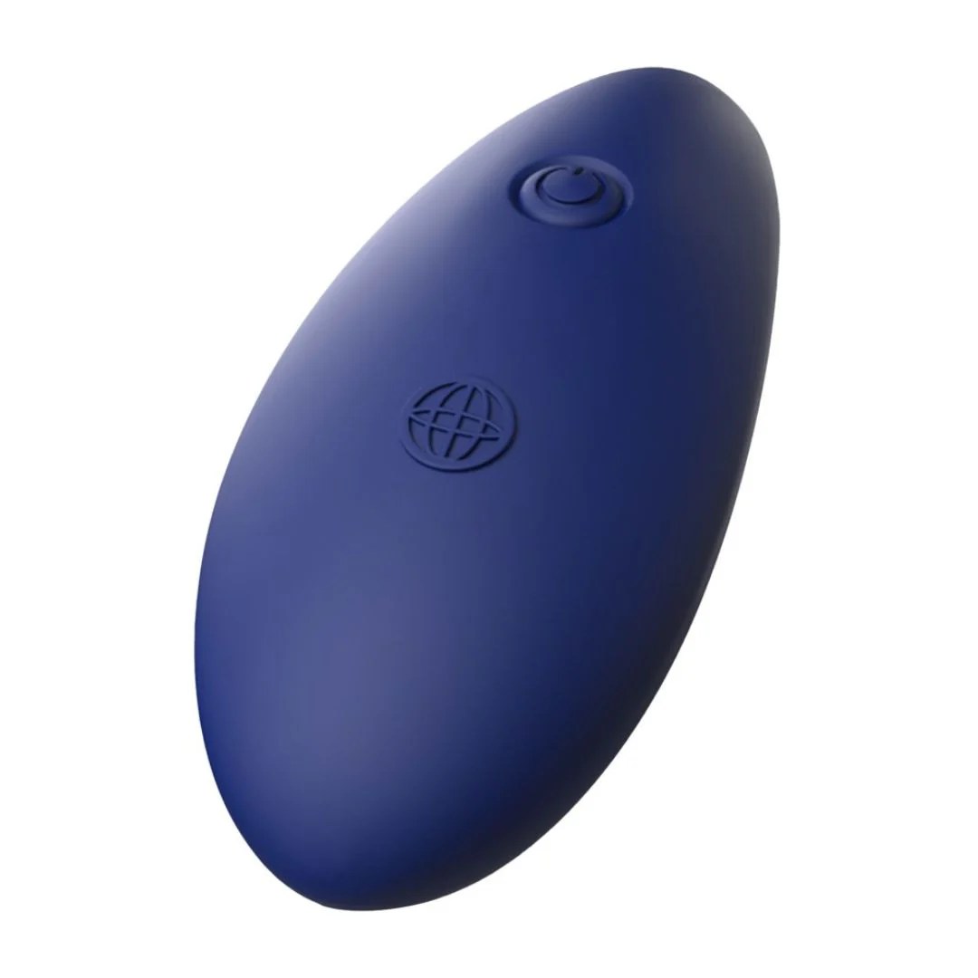 Vibrator „No. 85“ aus Glas mit Fernbedienung