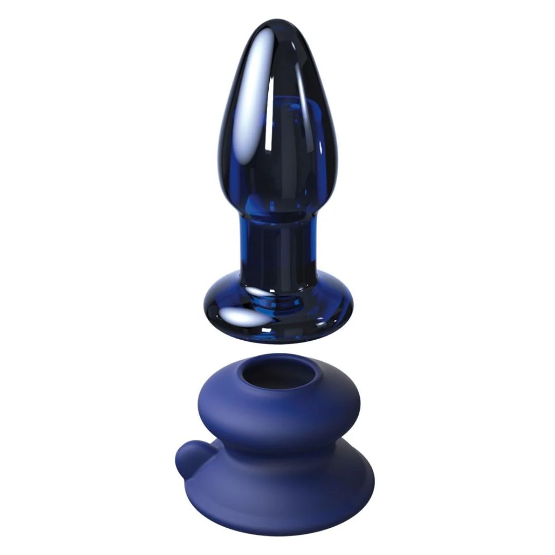Vibrator „No. 85“ aus Glas mit Fernbedienung