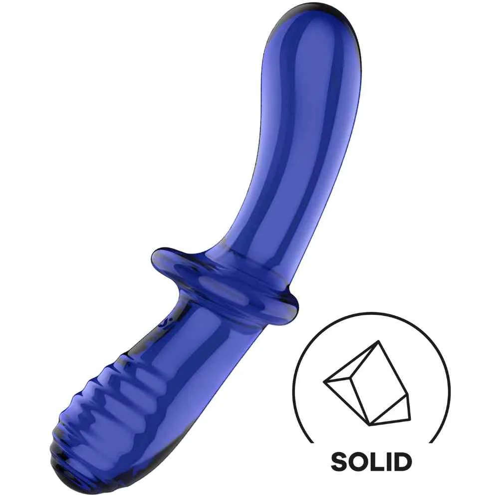 Glasdildo "Double Crystal"