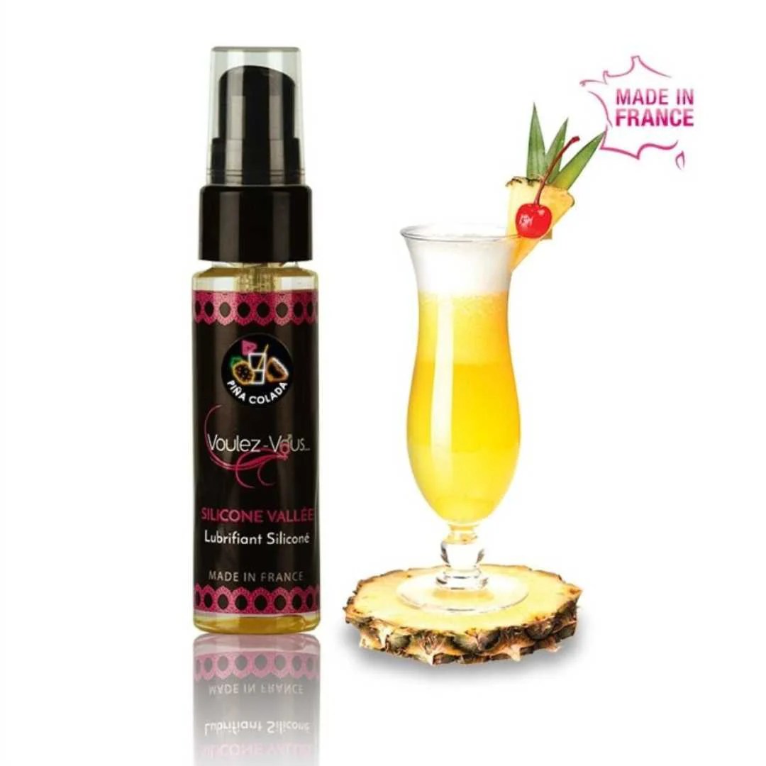Silikonbasiertes Gleitgel mit Aroma
