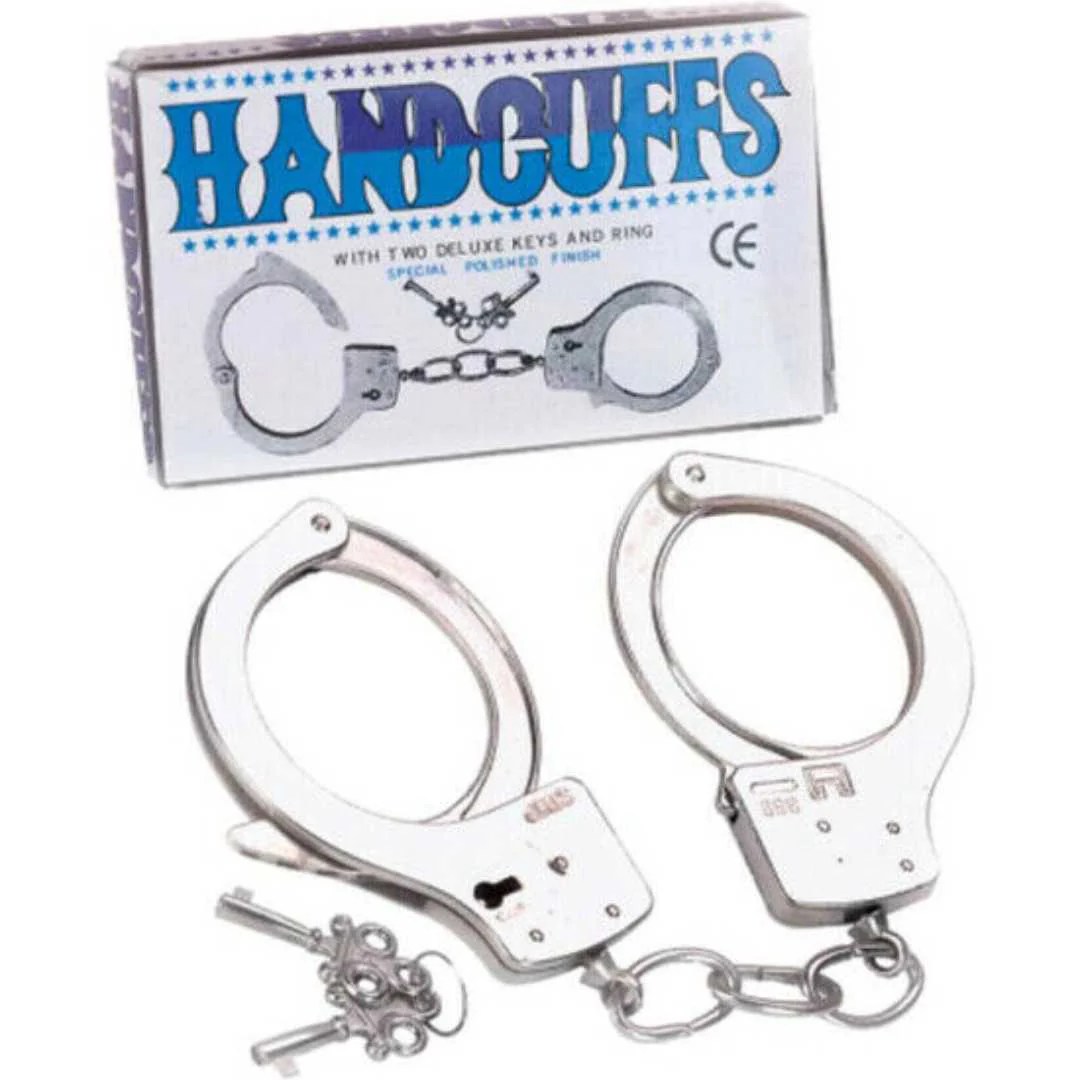Metall-Handschellen
