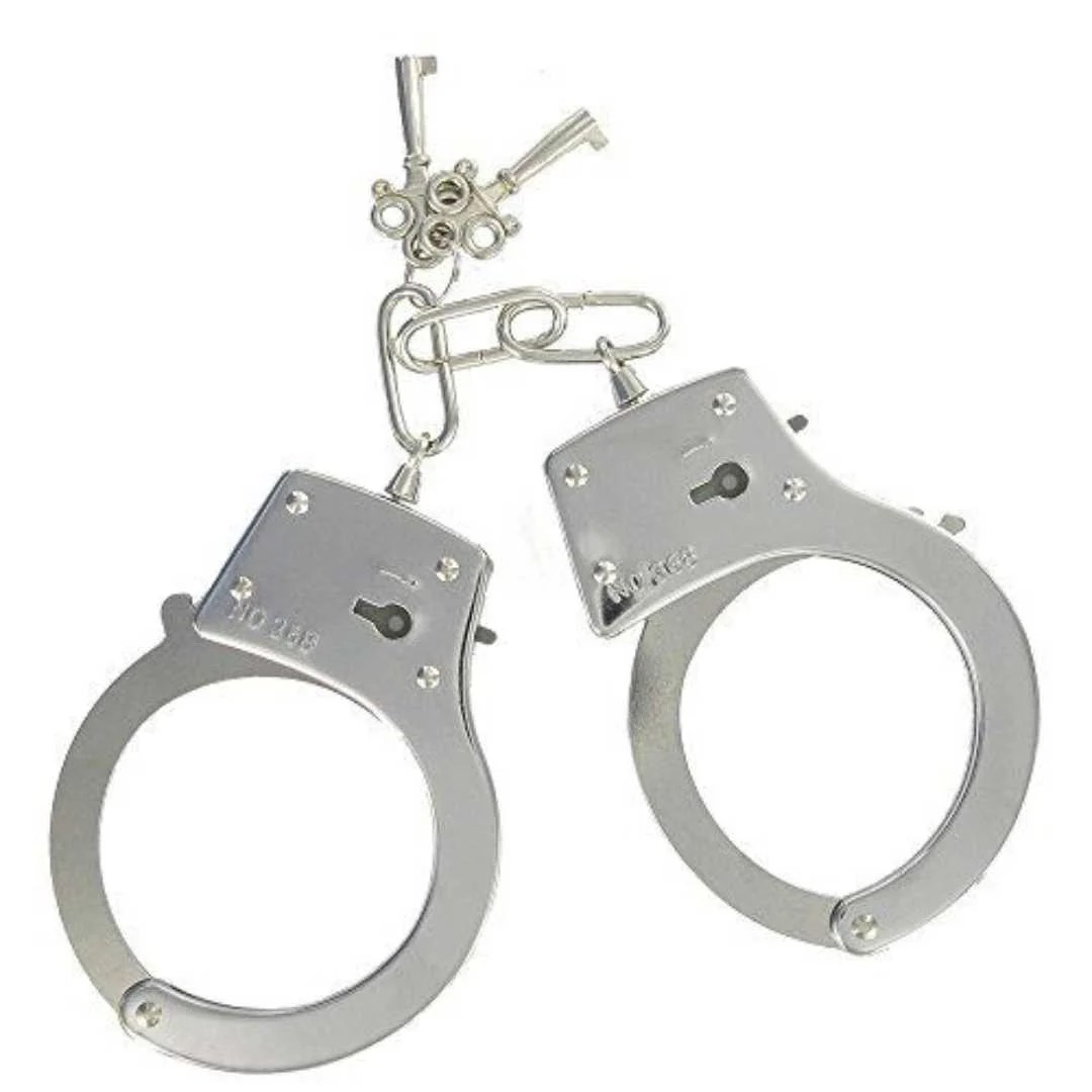 Metall-Handschellen