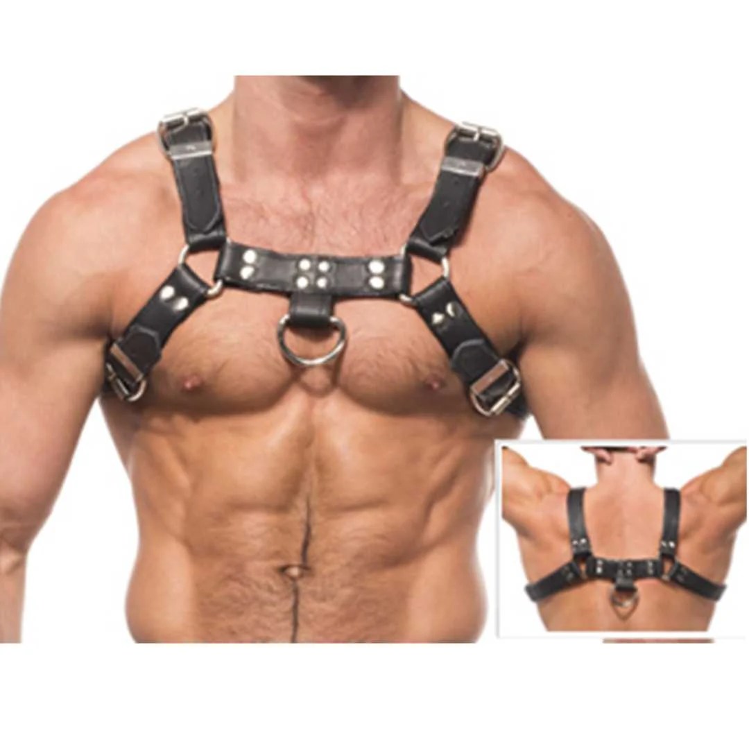 Leder Brustgurt für Männer
