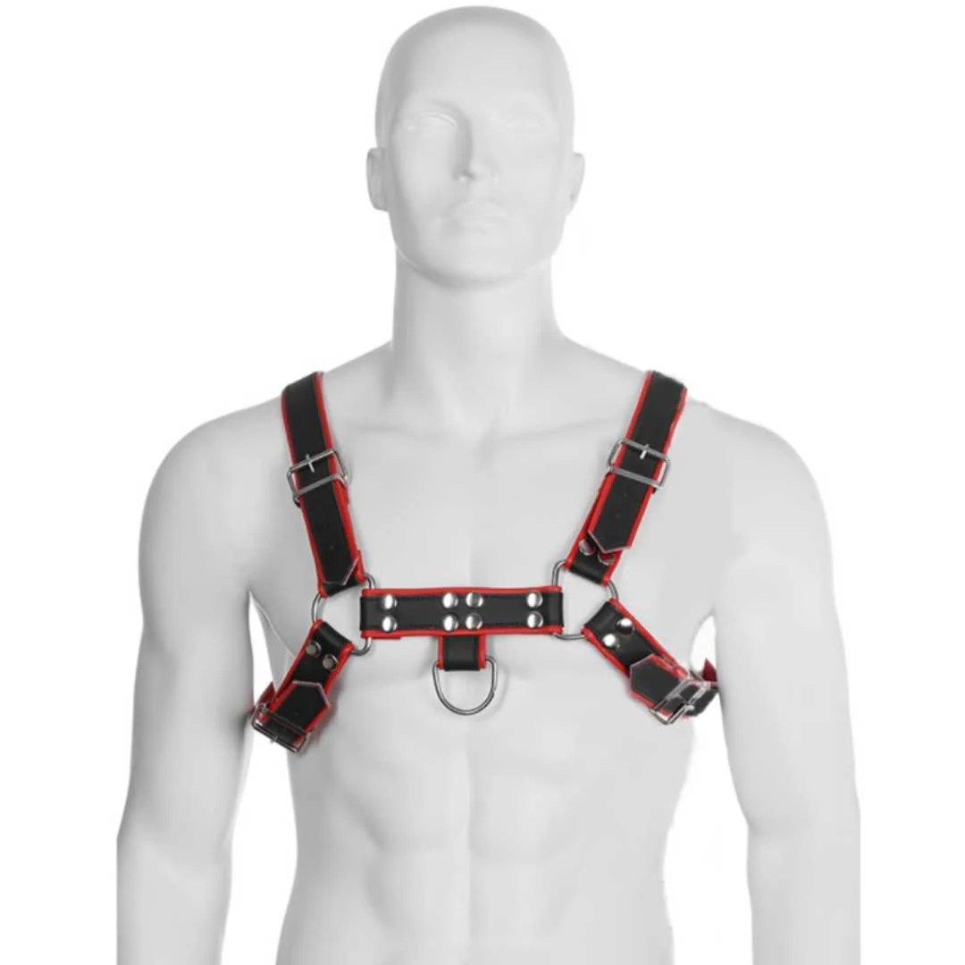 Leder Brustgurt für Männer