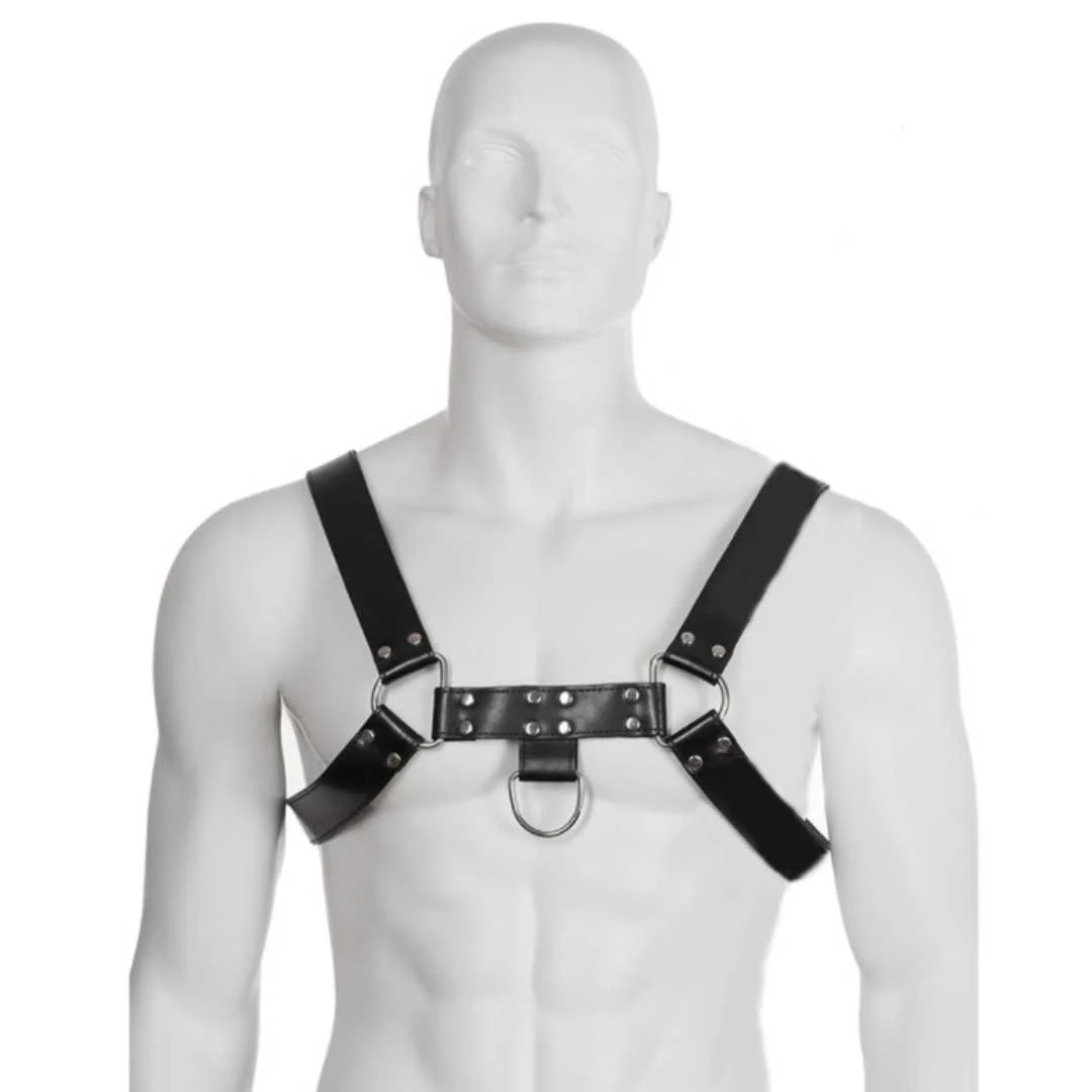 Leder Brustgurt für Männer