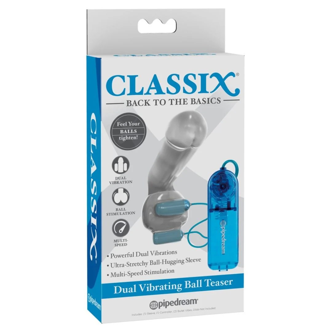 Hoden-Sleeve „Dual Vibrating Ball Teaser“ mit Vibration