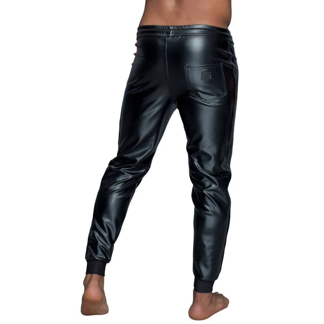 Joggers-Style Hose im Powerwetlook