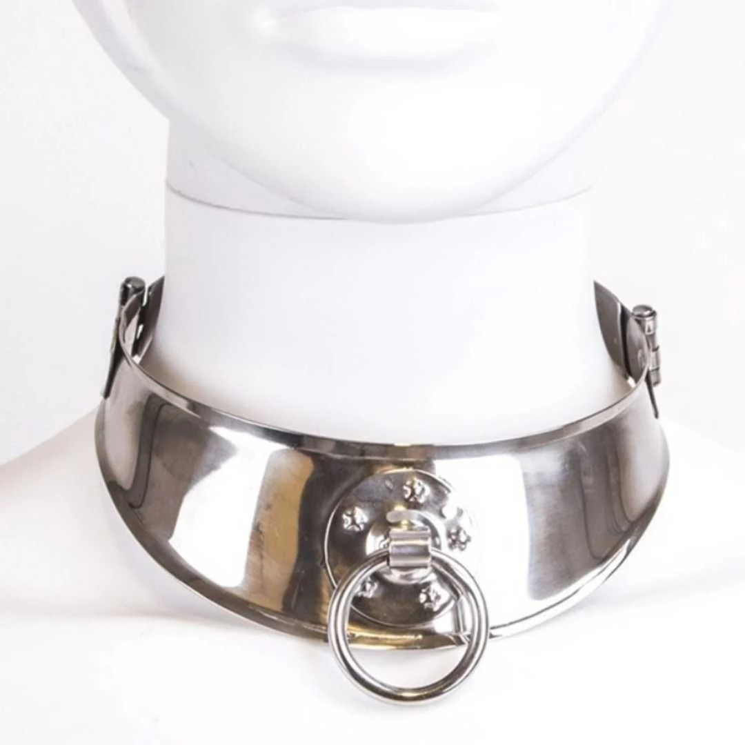 Sklaven Halsband aus Edelstahl