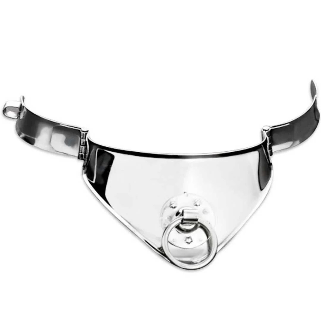D-Ring Halsband mit glatten Kanten