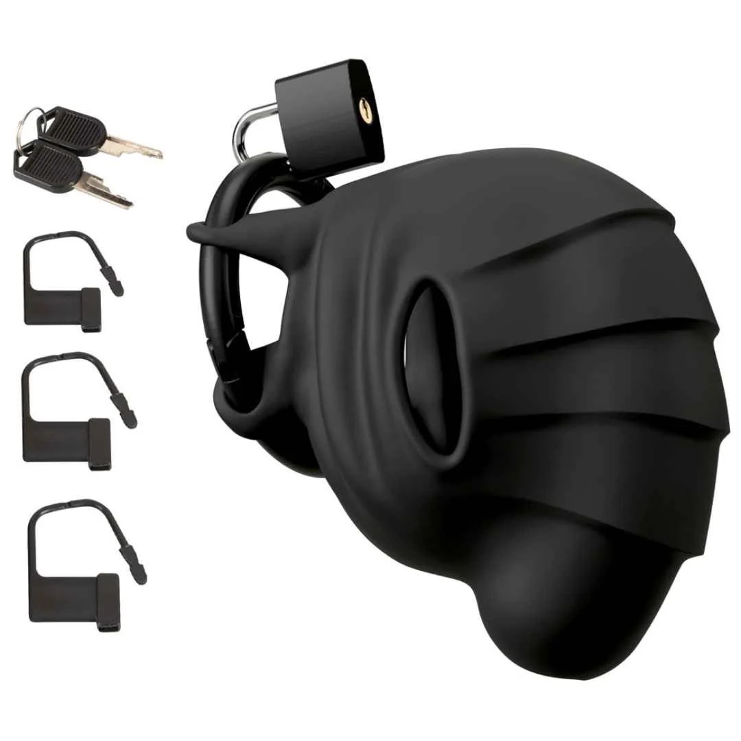 Keuschheitskäfig für Penis & Hoden