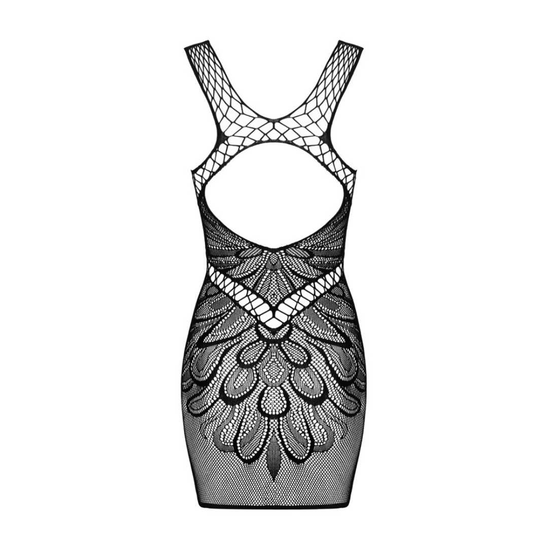 Netzkleid mit Cut-outs