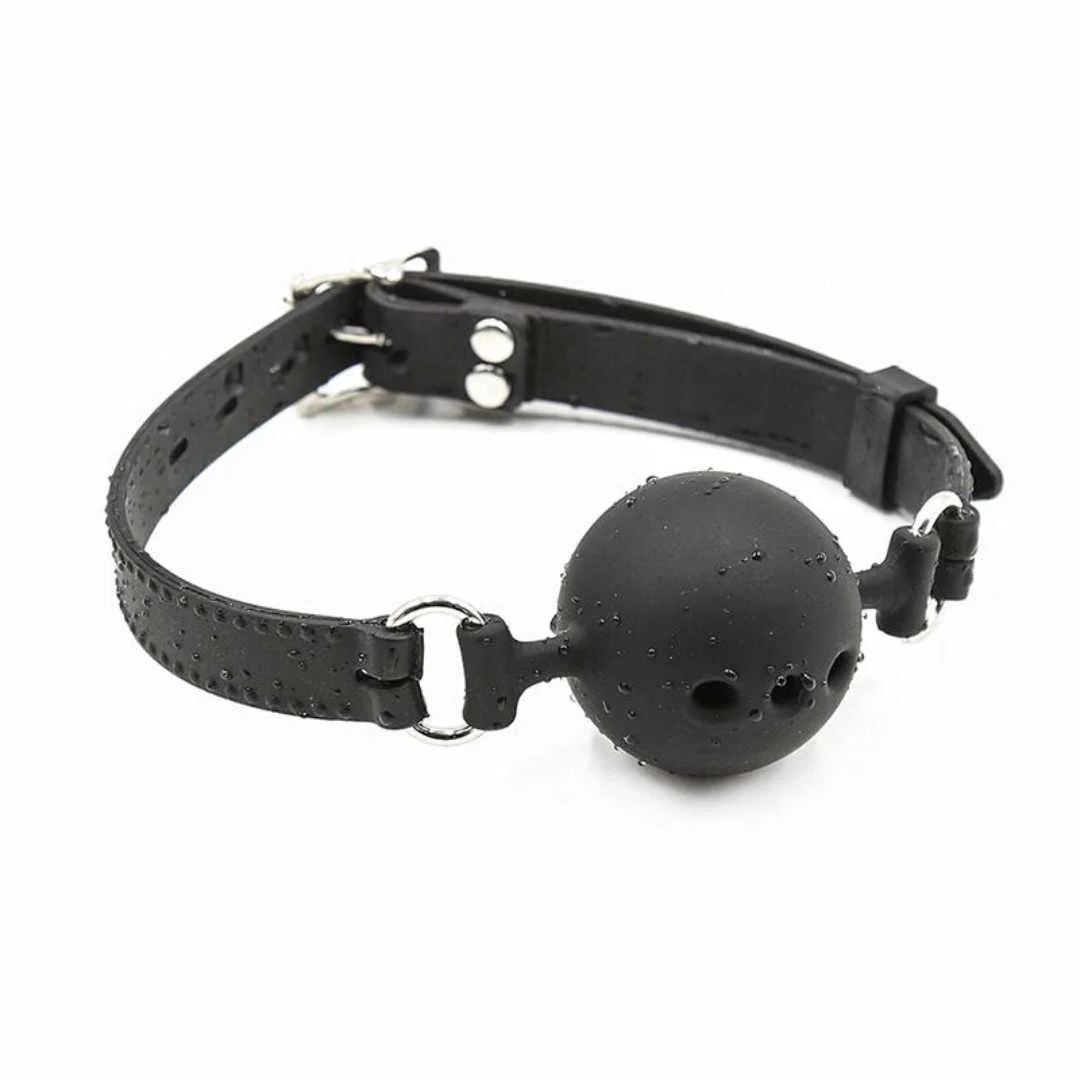 Atmungsaktiver Ballknebel aus Silikon
