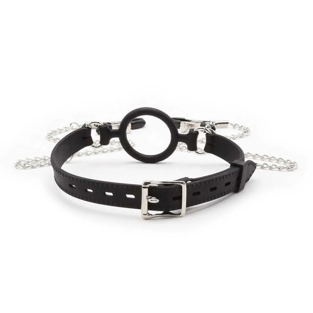 O-Ring Knebel mit Nippelklemmen
