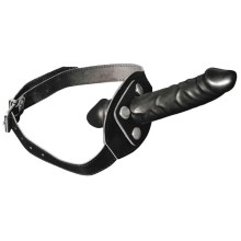 Mundknebel mit 2 Latex-Dildos Mundknebel mit 2 Latex-Dildos