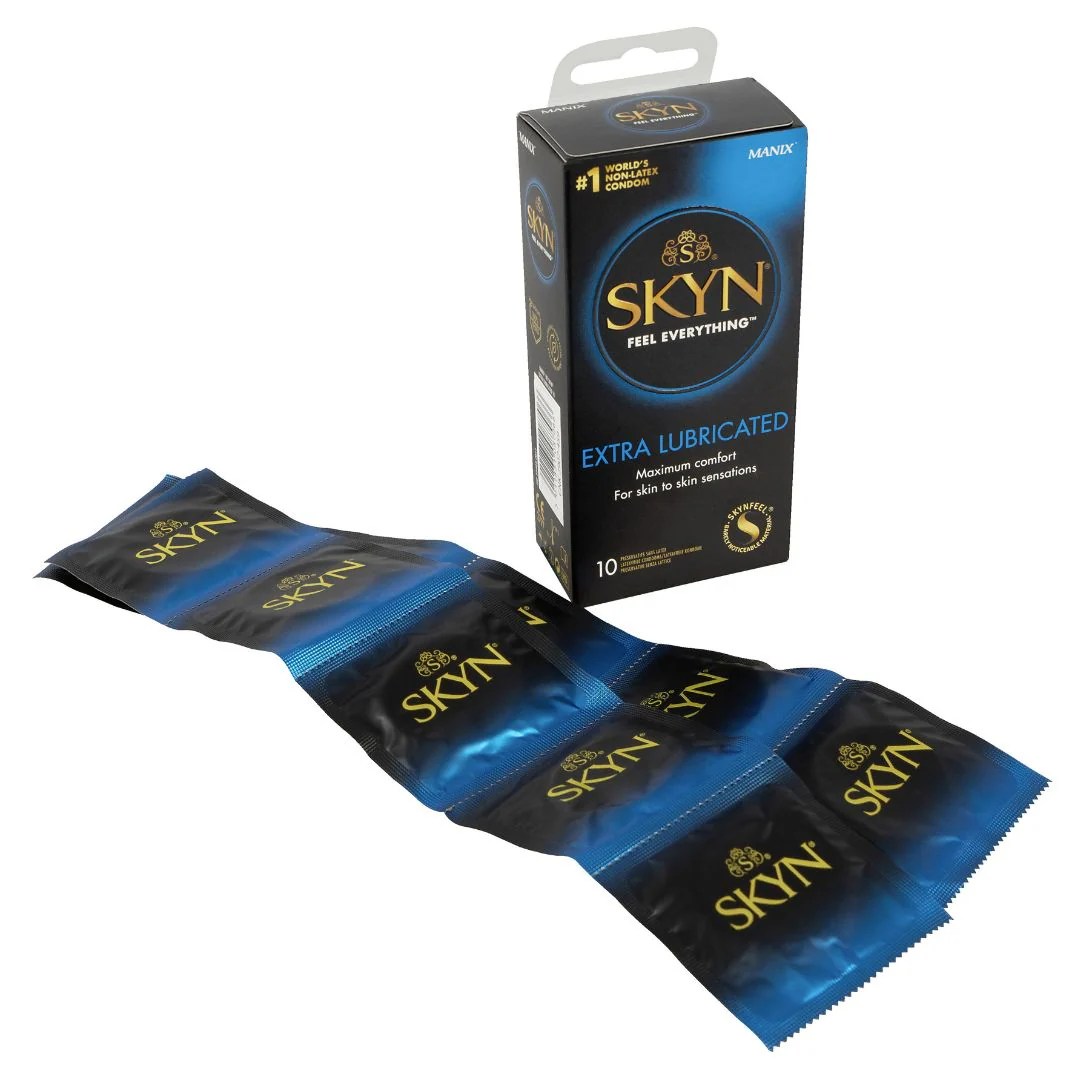 Latexfreie Kondome „Extra Lubricated“