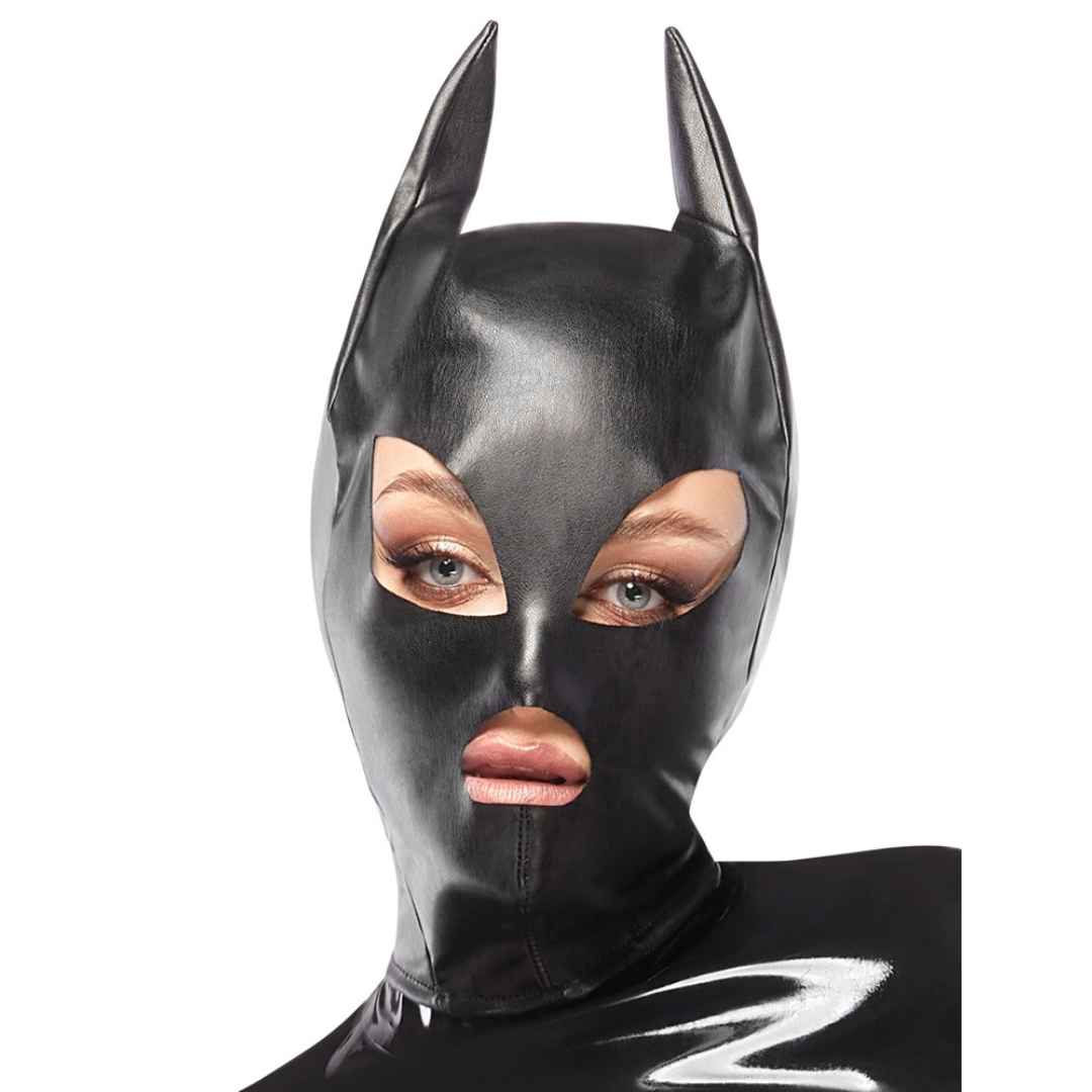 Kopfmaske Im Catwoman-Look