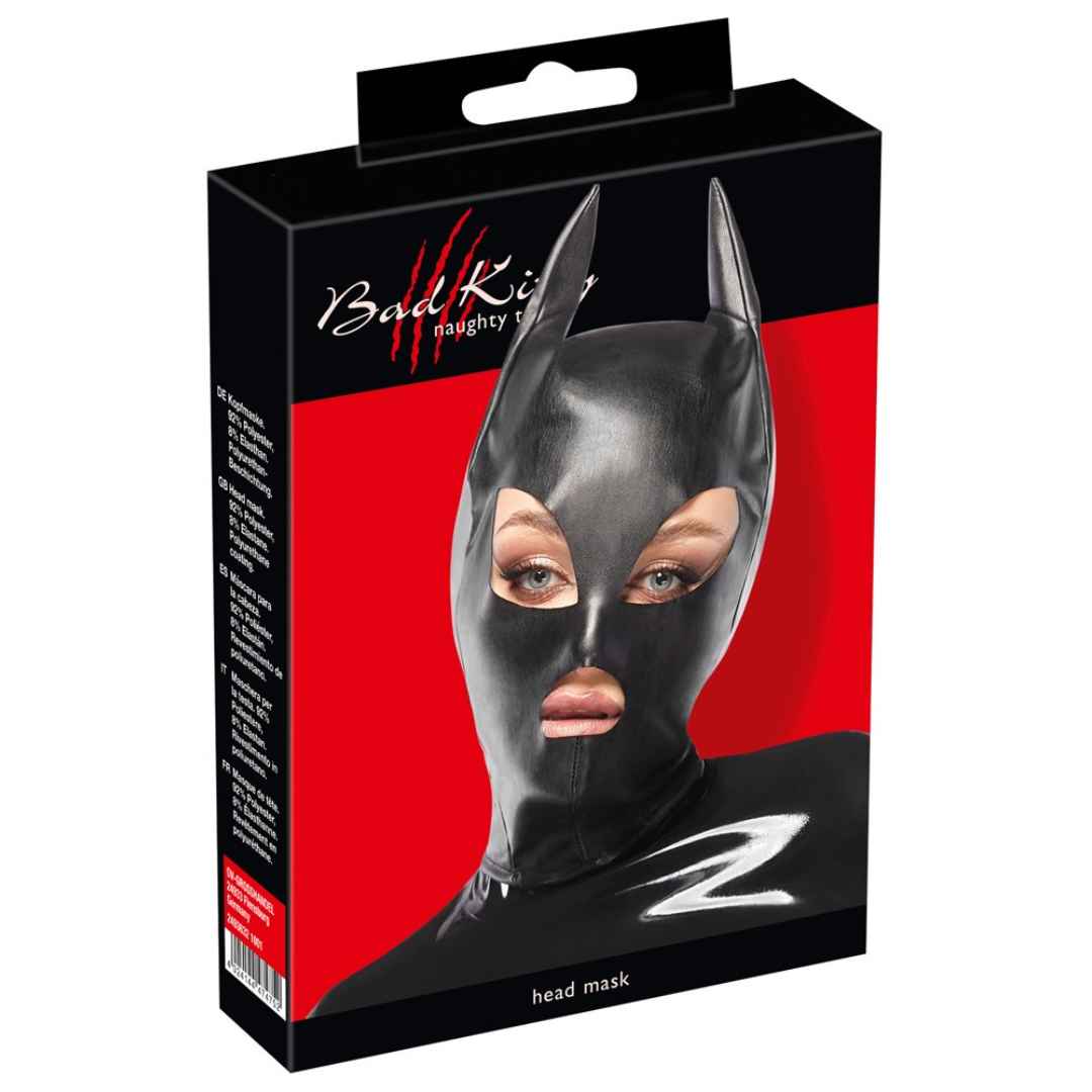Kopfmaske Im Catwoman-Look