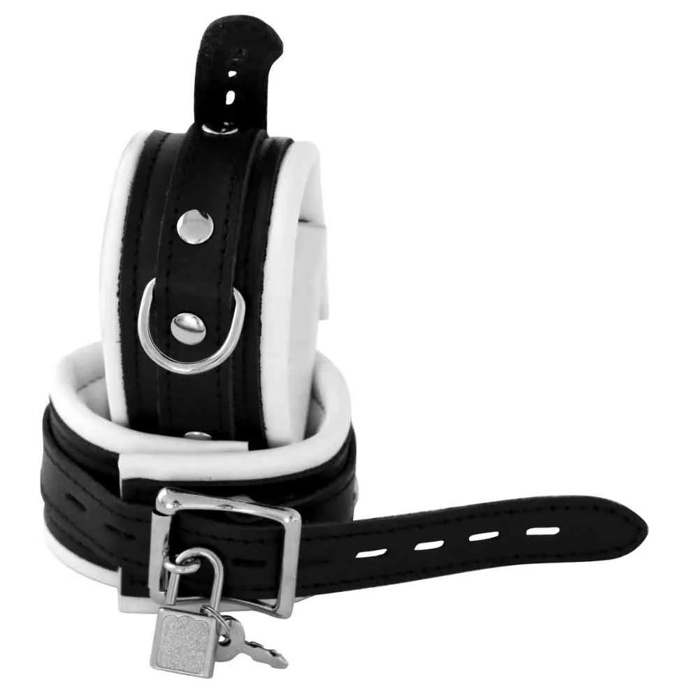 Leder-Fußfessel abschließbar