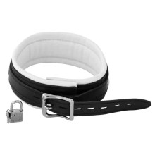 Leder-Halsfessel abschließbar Leder-Halsfessel abschließbar