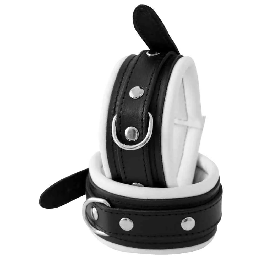 Leder-Fußfessel mit Fesselring