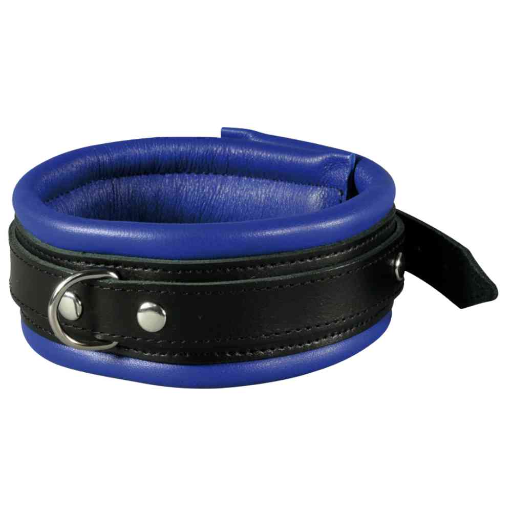 Leder-Halsfessel mit D-Ring
