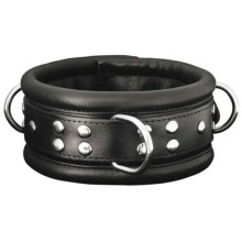 Breite Leder-Halsfessel mit Nieten Breite Leder-Halsfessel mit Nieten