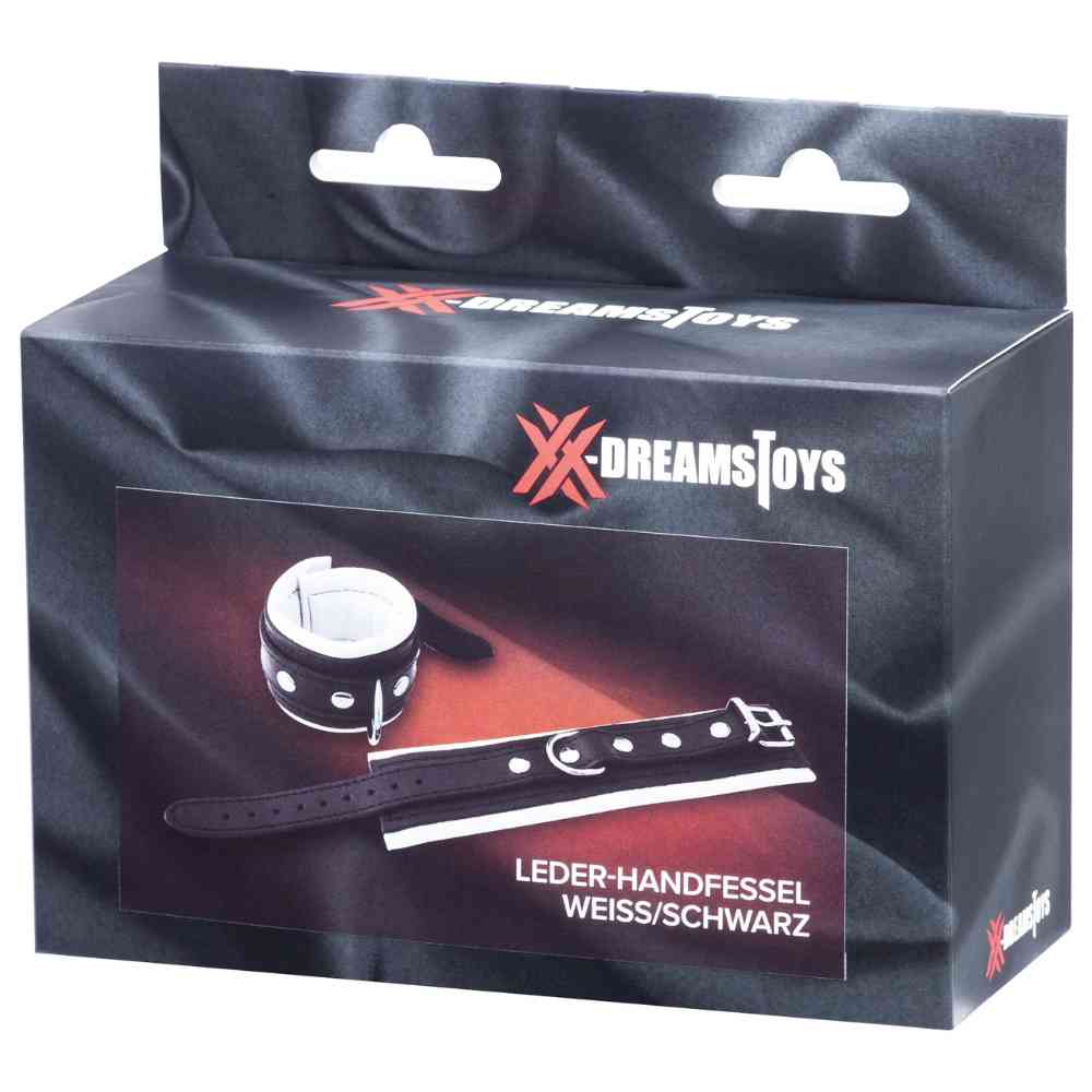 Leder-Handfessel mit Fesselring