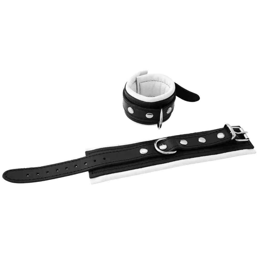 Leder-Handfessel mit Fesselring