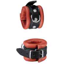 Leder-Handfessel mit D-Ringen Leder-Handfessel mit D-Ringen