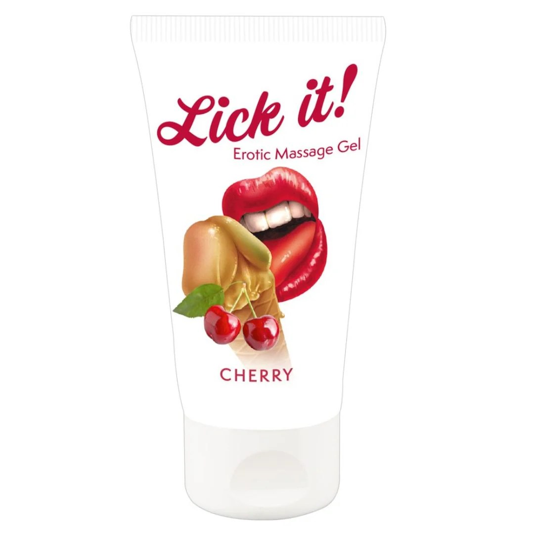 Gleitgel "Lick it!" mit Aroma
