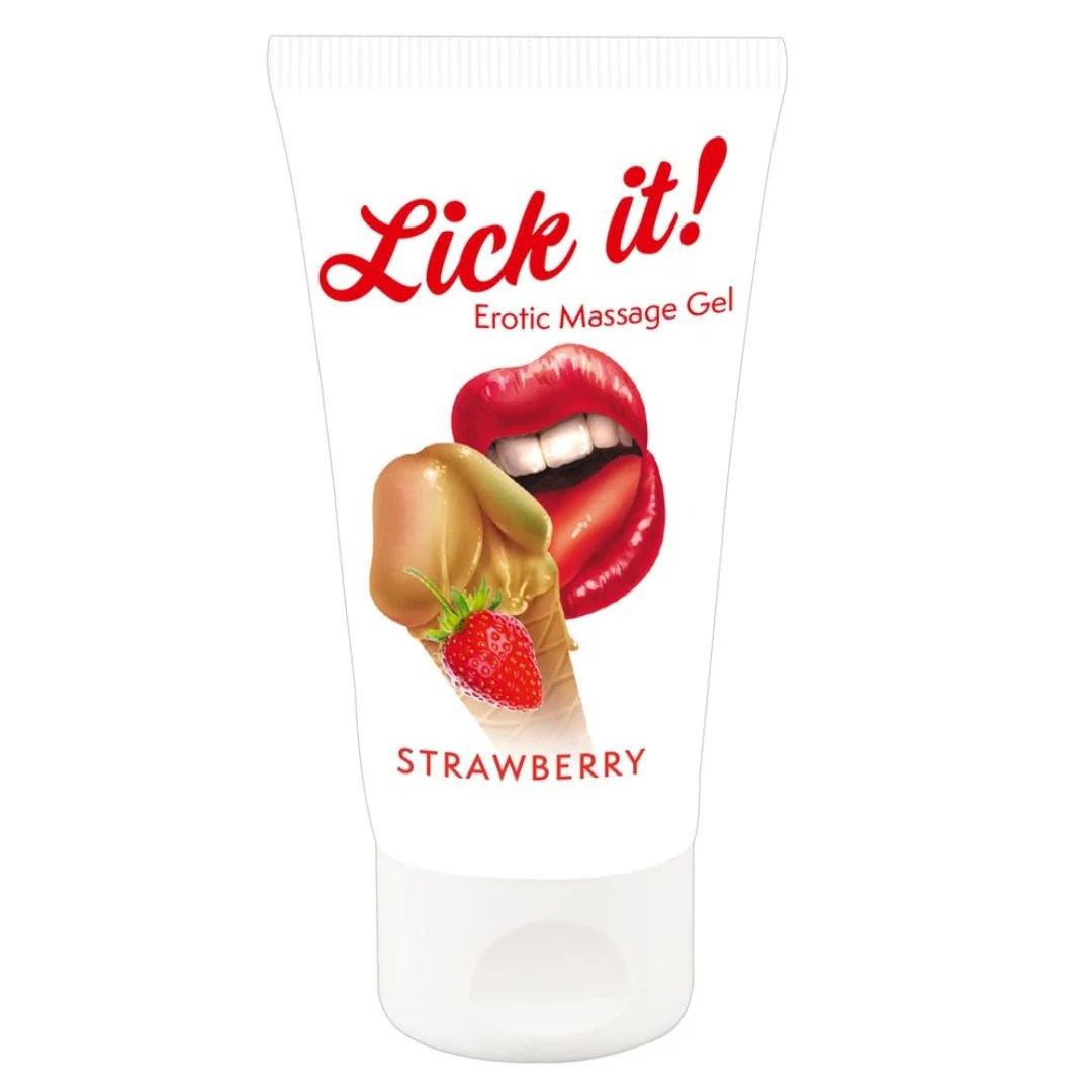 Gleitgel "Lick it!" mit Aroma