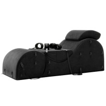 Liebesmöbel „Black Label Esse“ mit Handfesseln und Augenmaske Liebesmöbel „Black Label Esse“ mit Handfesseln und Augenmaske