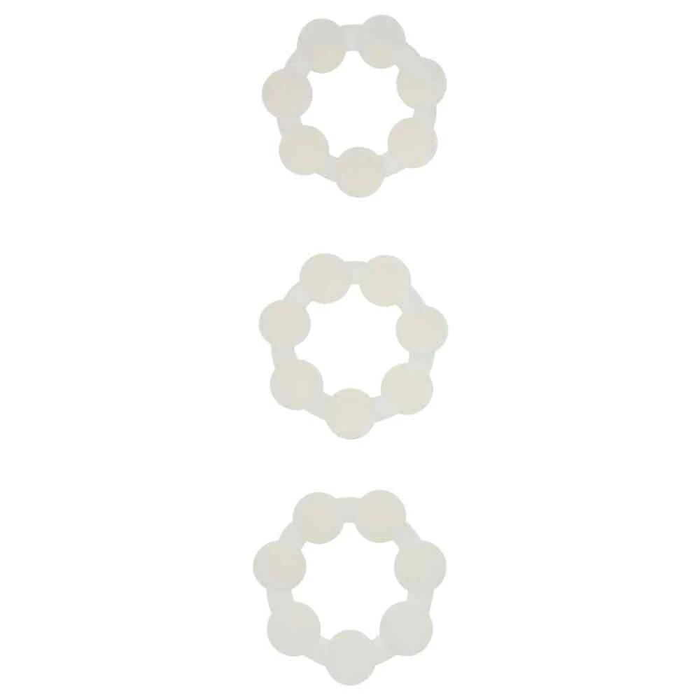 Liebesringe mit Kugeln 3er-Set